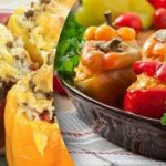 Gevulde paprika's op een nieuwe manier: het geheim zit in de vulling Gevulde paprika’s op een nieuwe manier: het geheim zit in