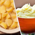 Je hebt de aardappelpuree voor niets in gewoon water gekookt: